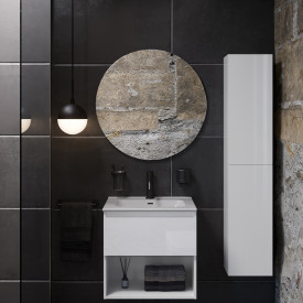 Cosmic B-Best möbelpaket, 60x61,5 cm, vit högglans