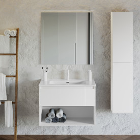 Cosmic B-Best möbelpaket, 80x61,5 cm, vit högglans