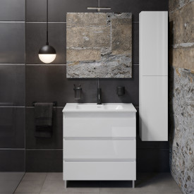 Cosmic B-Best møbelpakke, 80x61,5 cm, hvit høyglans