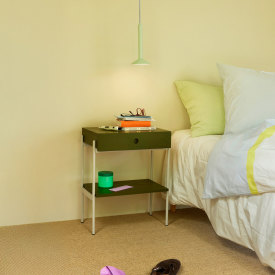 Hübsch Chromatic pendellampe, grønn