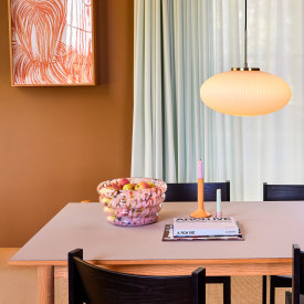 Hübsch Serene Ellipse pendellampe