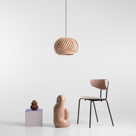 Aldex Nature Cross pendellampe, Ø40 cm