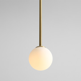 Aldex Pinne taklampe, messing, 92 cm