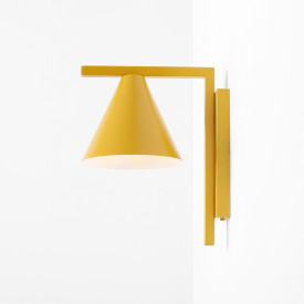 Aldex Form vegglampe, gul