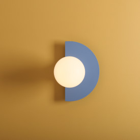 Aldex Loop vegglampe, blå