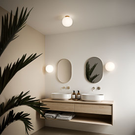 Nordlux Alton taklampe, messing