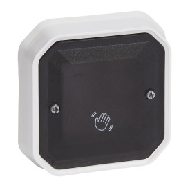 Plexo55 monteringsramme for innfelt 2 moduler hvit