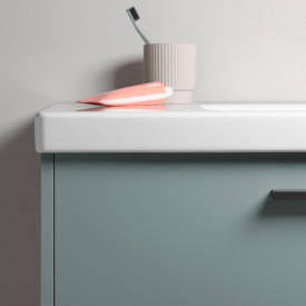 Duravit D-Code møbelpakke, 100x48 cm, mat grøn