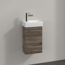 Villeroy & Boch Avento Vanity underskab, 33,6x23,2 cm, højre, grå eg
