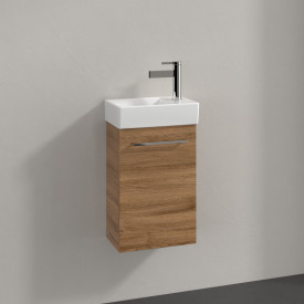 Villeroy & Boch Avento Vanity underskab, 33,6x23,2 cm, venstre, mørk eg