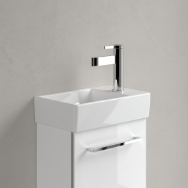 Villeroy & Boch Avento tvättställ, 36x22 cm, höger, vit