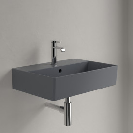 Villeroy & Boch Memento vegghengt servant, 60x42 cm, med CeramicPlus, grå