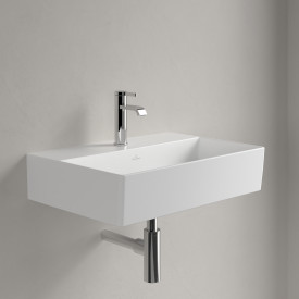 Villeroy & Boch Memento vegghengt servant, 60x42 cm, med CeramicPlus, hvit