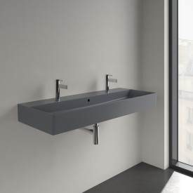 Villeroy & Boch Memento møbelservant, 120x47 cm, med CeramicPlus, grå