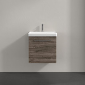 Villeroy & Boch Avento A888 underskab, 52,6x38,2 cm, venstre, grå eg