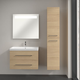 Villeroy & Boch Avento A894 højskab, 34,6x176 cm, højre, eg