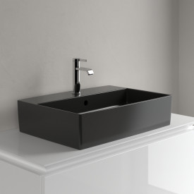 V&B Memento 2.0 toppmontert servant, 600x420 mm, ebony matt