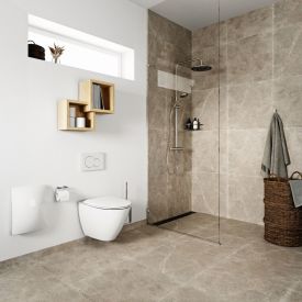 Pressalit Spira V toalettsits, soft close, snabbfäste, vit