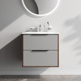 AM.PM Flash møbelpakke, 61x49,5 cm, mørk eik/matt grå