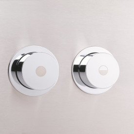 Vola A83 spolknappset, krom