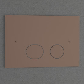 Scandtap Style T betjeningsplade, mat kobber