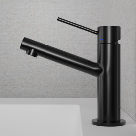 Scandtap Vector håndvaskarmatur, børstet sort