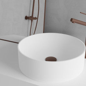 Scandtap Vector High servantbatteri, høy modell, uten bunnventil, rust