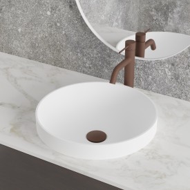 Scandtap Voyage Medium servantbatteri, uten bunnventil, rust