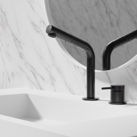 Scandtap Harmonized B2P servantbatteri, uttrekkbar tut, uten bunnventil, shadow