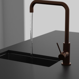 Scandtap Steel Mood kjøkkenbatterieri, amber