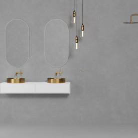 Scandtap Solid S1400 underskab, 140x47,5 cm, mat hvid