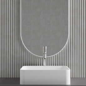 Scandtap Bathroom Concepts Solid S1, 380x380 mm, hvit matt