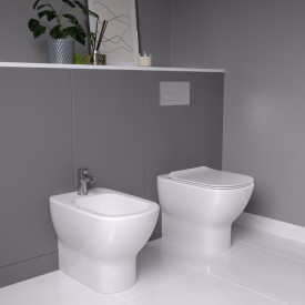 Ideal Standard Oleas betjeningsplade, børstet krom