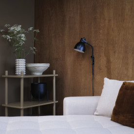 Dyberg Larsen Coast vegglampe, sort