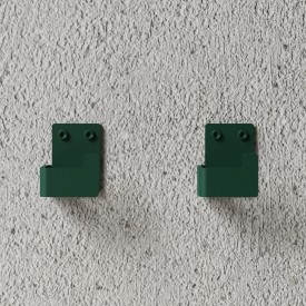 Nichba håndkleknagg, 2 stk, grønn