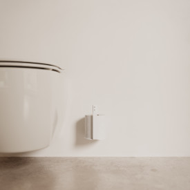 Nichba reservepapirholder, hvit