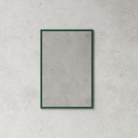 Nichba Mirror Stort speil, 75x50 cm, grønt