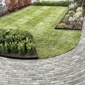 5 stk Core Edge kantskinne med spyd, sort, 1 m x 1,6 mm, 100 x 95 mm