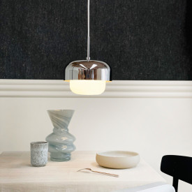 Dyberg Larsen Haipot pendellampe, krom