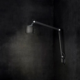Vipp 522 vegglampe, sort