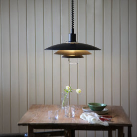 KIRKENES Pendel 1L sort