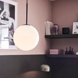 DIONE Pendel 1L hvid/sort