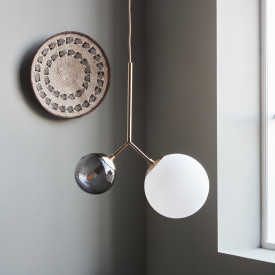 House Doctor Twice pendellampe, grå