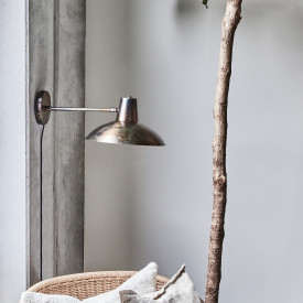 House Doctor Desk vegglampe, Ø31 cm, brun