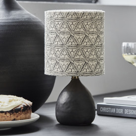 House Doctor Flores bordlampe, sort