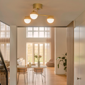 Nordlux Contina loftlampe, messing