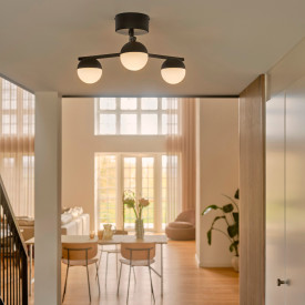 Nordlux Contina loftlampe, sort