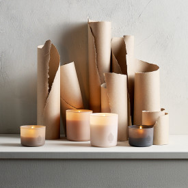 Uyuni LED stearinlys, sandfarget