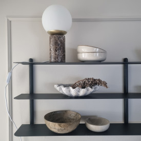 Nordlux Lilly bordlampe, brun