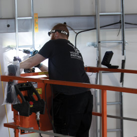 Genopladelig pandelampe HEAD LITE, vandtæt, COB-LED, 150 lumen